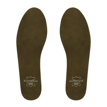 Aqua Green Pure Leather Insoles for Formal Shoes