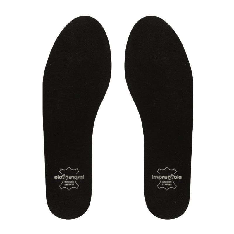 Majestic Black Pure Leather Insoles for 