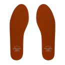 Vintage Brown Pure Leather Insoles for Formal Shoes