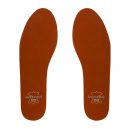 Vintage Brown Pure Leather Insoles for Formal Shoes