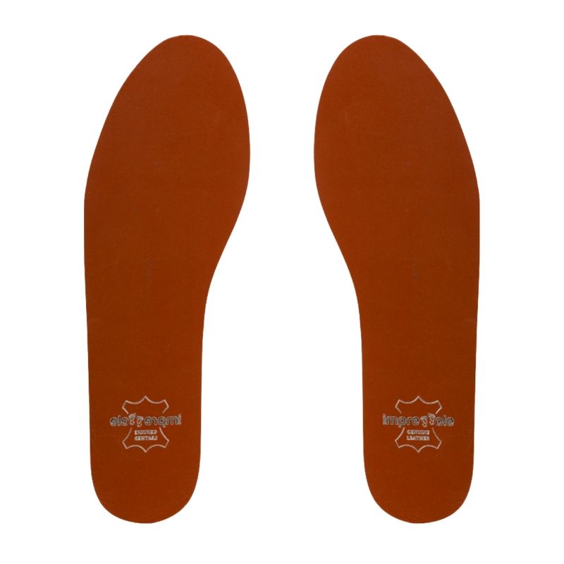 Vintage Brown Pure Leather Insoles for 